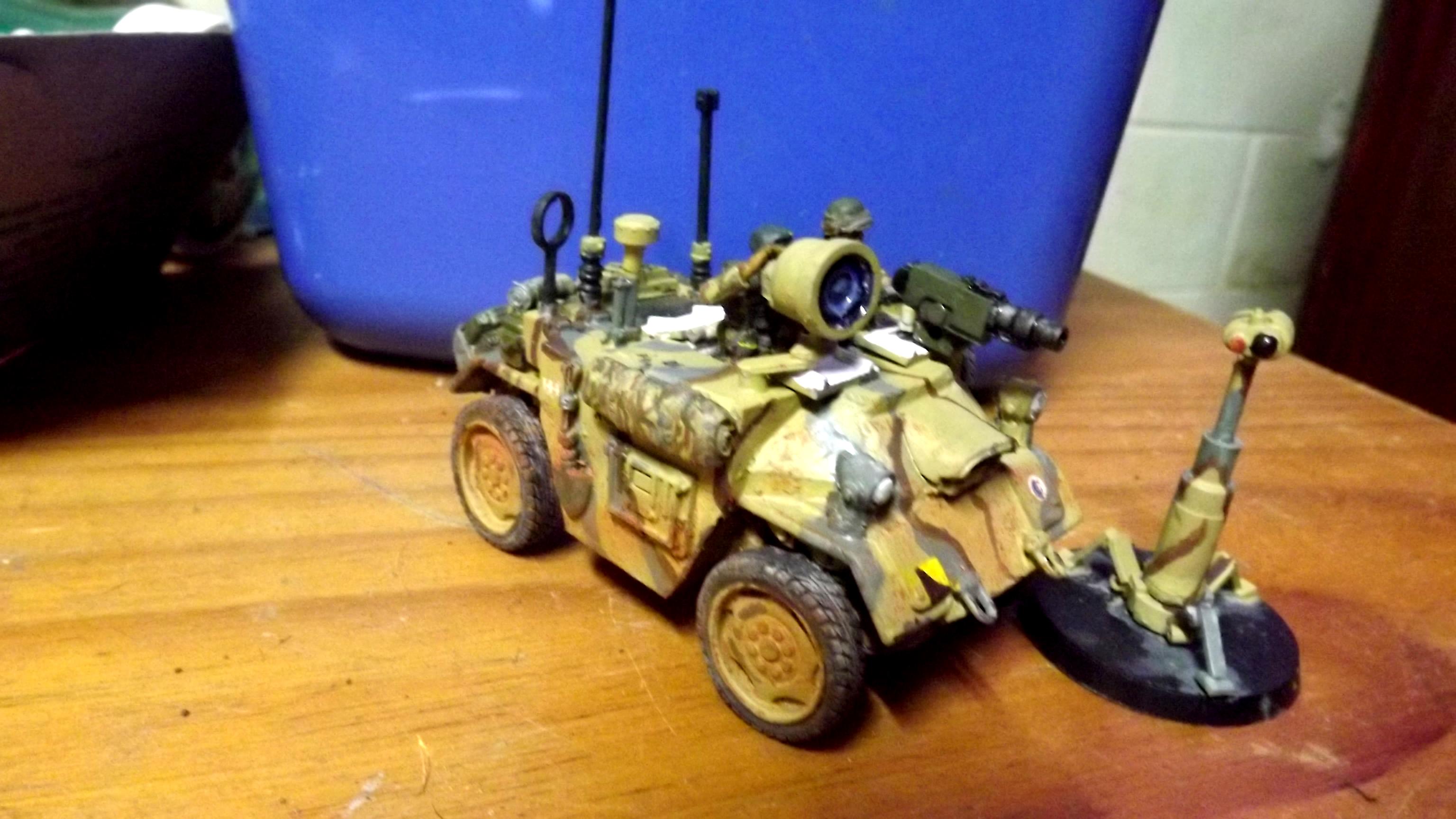 4x4 Armoured Car Conversion Degu Ramshackle Games Scout Car